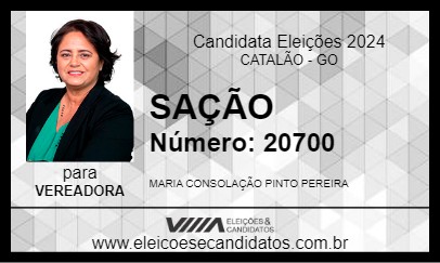 Candidato SAÇÃO 2024 - CATALÃO - Eleições