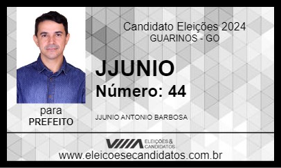 Candidato JJUNIO 2024 - GUARINOS - Eleições