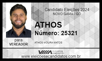 Candidato ATHOS 2024 - NOVO GAMA - Eleições