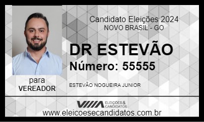 Candidato DR ESTEVÃO 2024 - NOVO BRASIL - Eleições