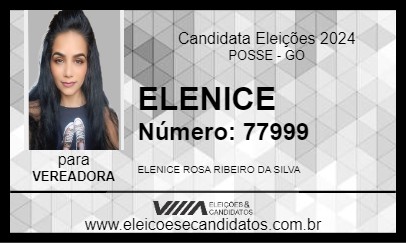 Candidato ELENICE PROFESSORA 2024 - POSSE - Eleições