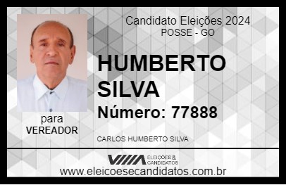 Candidato HUMBERTO SILVA 2024 - POSSE - Eleições