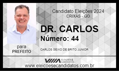 Candidato DR. CARLOS 2024 - CRIXÁS - Eleições