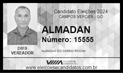 Candidato ALMADAN 2024 - CAMPOS VERDES - Eleições