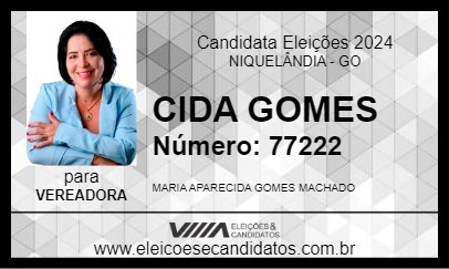 Candidato CIDA GOMES 2024 - NIQUELÂNDIA - Eleições