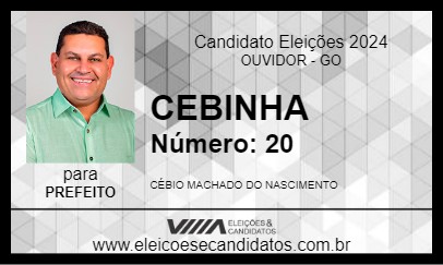 Candidato CEBINHA 2024 - OUVIDOR - Eleições