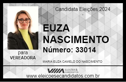 Candidato EUZA NASCIMENTO 2024 - APARECIDA DE GOIÂNIA - Eleições