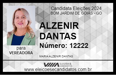 Candidato ALZENIR DANTAS 2024 - BOM JARDIM DE GOIÁS - Eleições