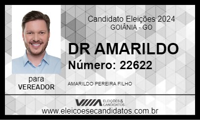 Candidato DR AMARILDO 2024 - GOIÂNIA - Eleições