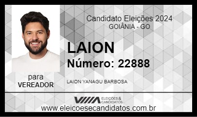 Candidato LAION 2024 - GOIÂNIA - Eleições