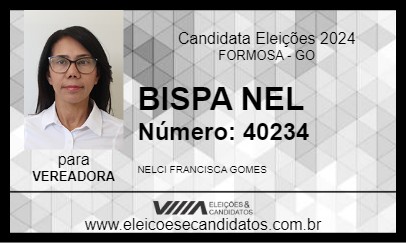 Candidato BISPA NEL 2024 - FORMOSA - Eleições