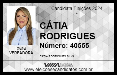 Candidato CÁTIA RODRIGUES 2024 - FORMOSA - Eleições