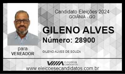 Candidato GILENO ALVES 2024 - GOIÂNIA - Eleições