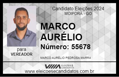 Candidato MARCO AURÉLIO 2024 - MOIPORÁ - Eleições