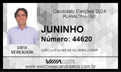 Candidato JUNINHO 2024 - PLANALTINA - Eleições