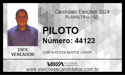 Candidato PILOTO 2024 - PLANALTINA - Eleições