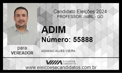 Candidato ADIM 2024 - PROFESSOR JAMIL - Eleições