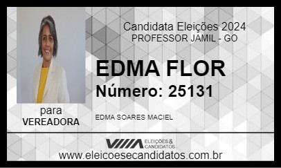 Candidato EDMA FLOR 2024 - PROFESSOR JAMIL - Eleições