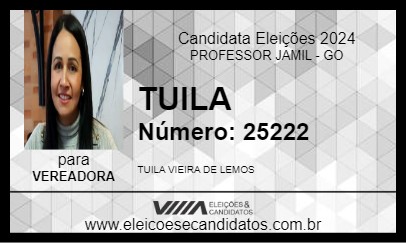 Candidato TUILA 2024 - PROFESSOR JAMIL - Eleições