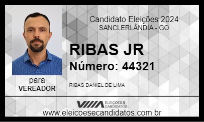 Candidato RIBAS JR 2024 - SANCLERLÂNDIA - Eleições