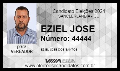 Candidato EZIEL JOSE 2024 - SANCLERLÂNDIA - Eleições