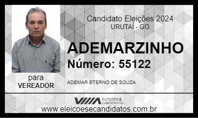 Candidato ADEMARZINHO 2024 - URUTAÍ - Eleições