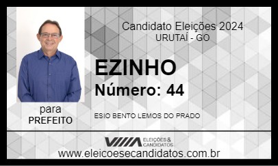 Candidato EZINHO 2024 - URUTAÍ - Eleições