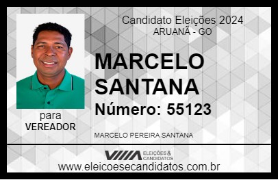 Candidato MARCELO SANTANA 2024 - ARUANÃ - Eleições