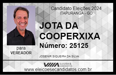 Candidato JOTA DA RECICLAGEM 2024 - ITAPURANGA - Eleições