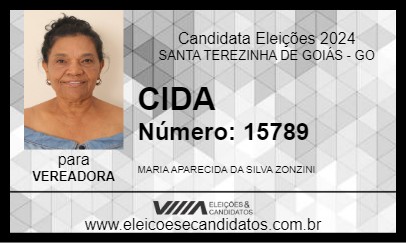 Candidato CIDA 2024 - SANTA TEREZINHA DE GOIÁS - Eleições