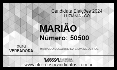 Candidato MARIÃO 2024 - LUZIÂNIA - Eleições