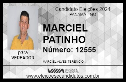 Candidato MARCIEL PATINHO 2024 - PANAMÁ - Eleições