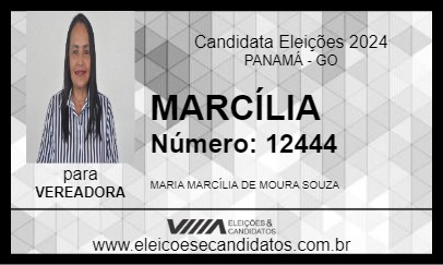 Candidato MARCÍLIA 2024 - PANAMÁ - Eleições