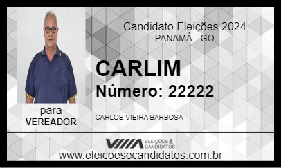 Candidato CARLOS VIEIRA 2024 - PANAMÁ - Eleições