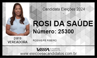 Candidato ROSI DA SAÚDE 2024 - ANÁPOLIS - Eleições