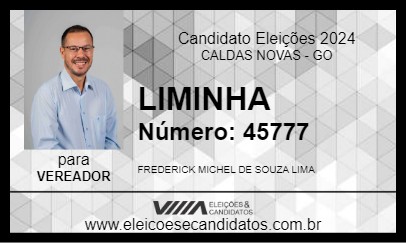 Candidato LIMINHA 2024 - CALDAS NOVAS - Eleições