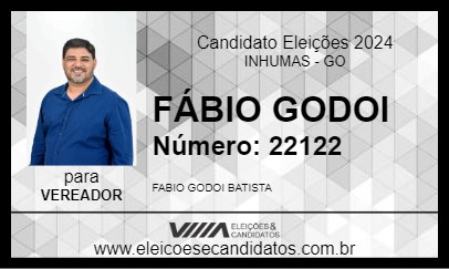 Candidato FÁBIO GODOI 2024 - INHUMAS - Eleições