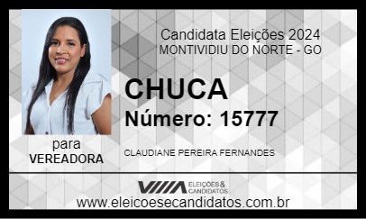 Candidato CHUCA 2024 - MONTIVIDIU DO NORTE - Eleições