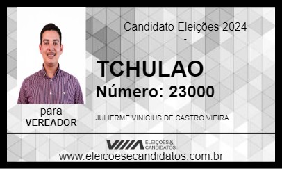 Candidato TCHULAO 2024 - INHUMAS - Eleições