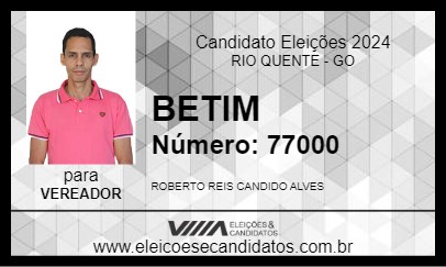 Candidato BETIM 2024 - RIO QUENTE - Eleições