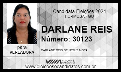 Candidato DARLANE REIS 2024 - FORMOSA - Eleições