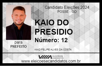 Candidato KAIO FELIPE 2024 - POSSE - Eleições