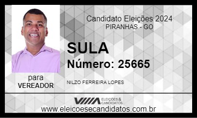 Candidato SULA 2024 - PIRANHAS - Eleições