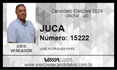 Candidato JUCA 2024 - URUTAÍ - Eleições