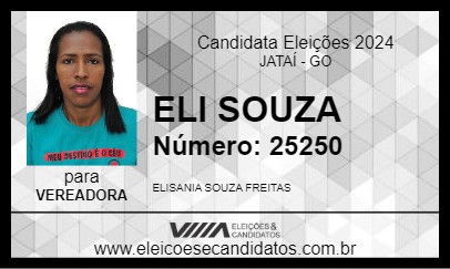 Candidato ELI SOUZA 2024 - JATAÍ - Eleições