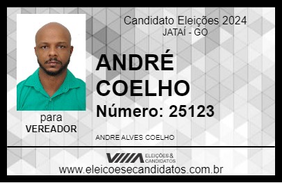 Candidato ANDRÉ COELHO 2024 - JATAÍ - Eleições