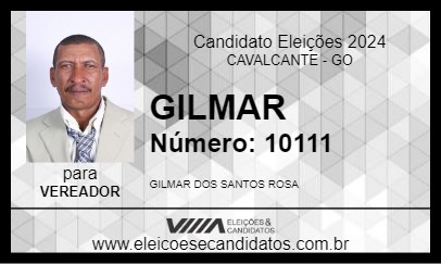 Candidato GILMAR 2024 - CAVALCANTE - Eleições