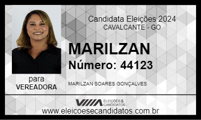 Candidato MARILZAN 2024 - CAVALCANTE - Eleições