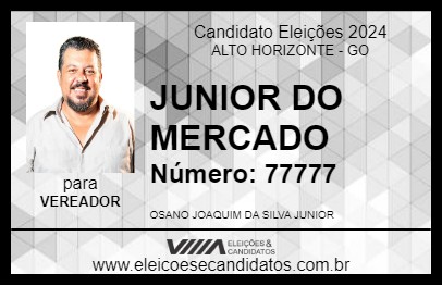 Candidato JUNIOR DO MERCADO 2024 - ALTO HORIZONTE - Eleições