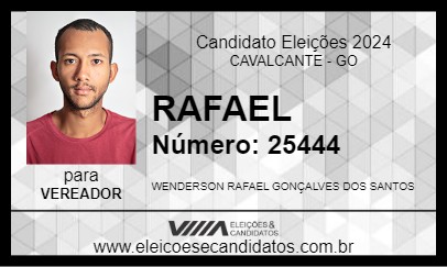 Candidato RAFAEL 2024 - CAVALCANTE - Eleições